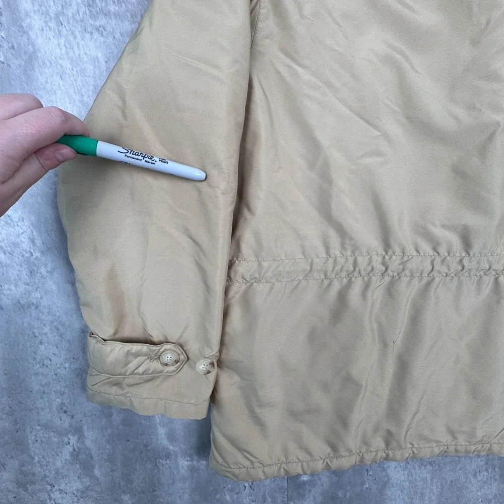 Vintage Polo Sport Ralph Lauren Jacket Mens Large Tan Heavyweight Workwear